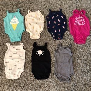 Baby girls bodysuits